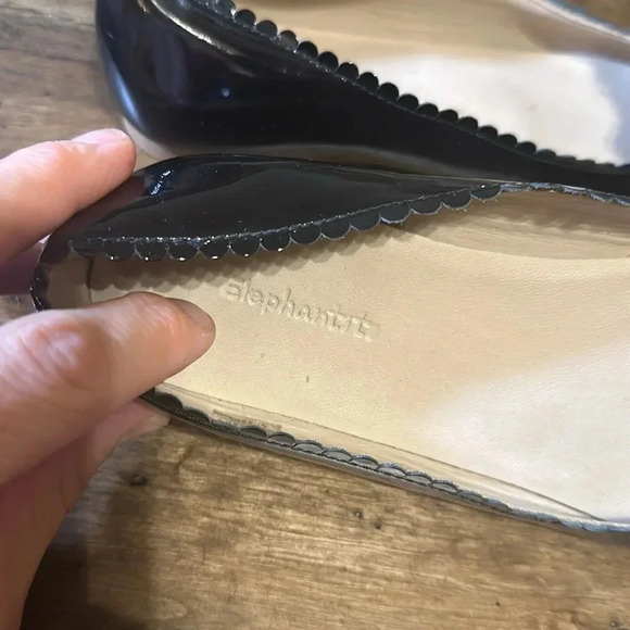 Elephantito Genuine Leather Shoe Women Size 6 European Ballet Flat - Picture 9 of 12